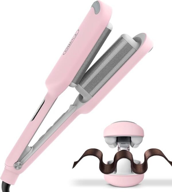 TYMO ROVY 3-Barrel Curling Iron & Waver for Beachy Waves